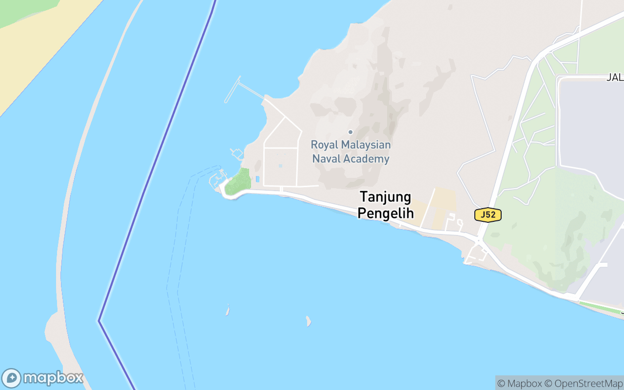 Map showing the location of Masjid Thoriq Ibnu Ziad