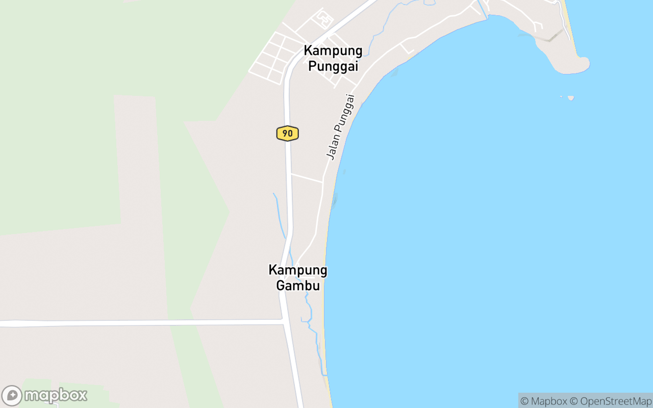 Map showing the location of Campsite Tok Isa