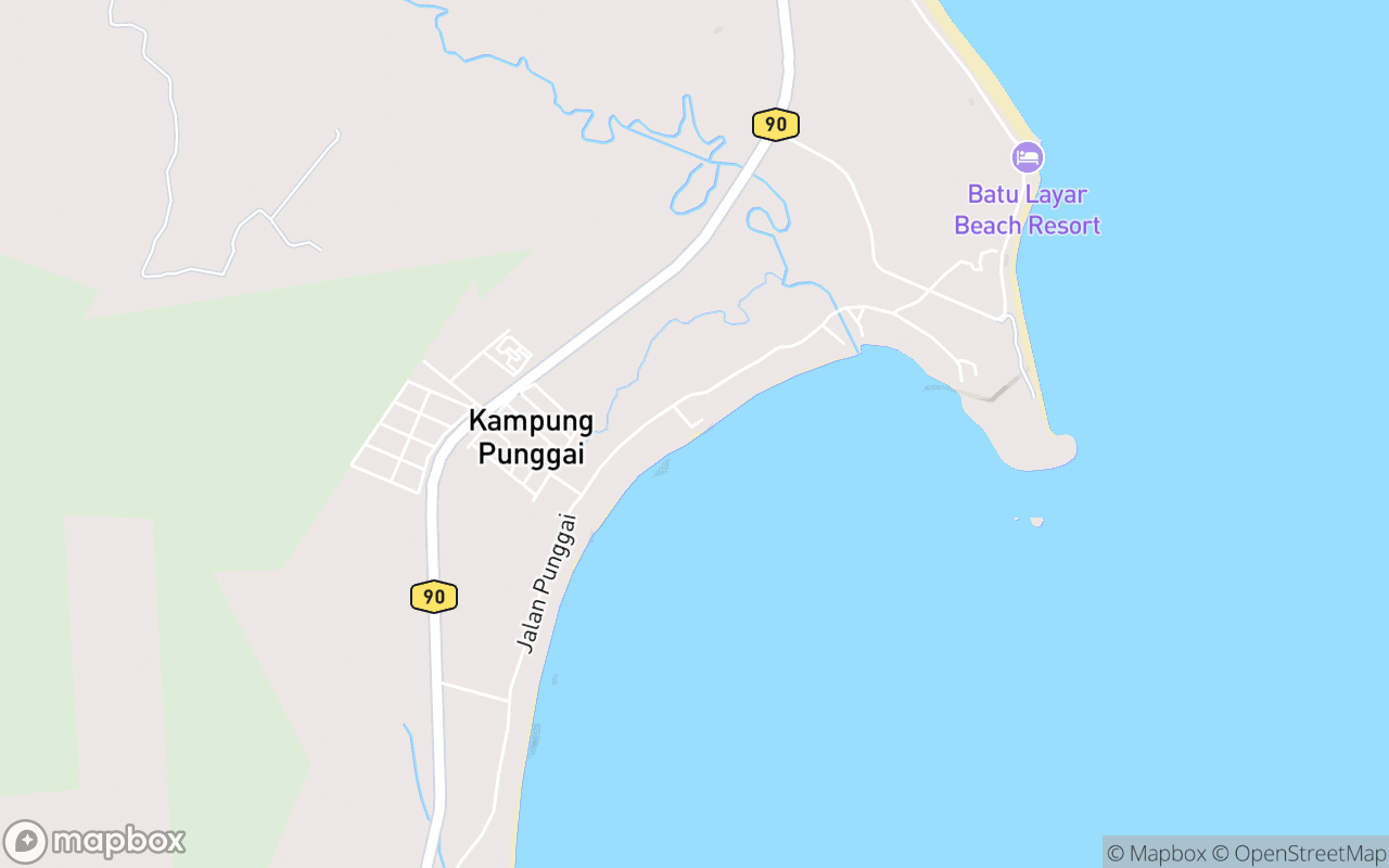 Map showing the location of The Wave Campsite