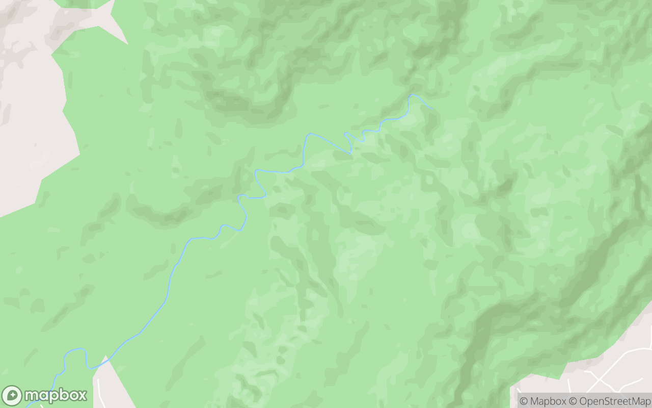 Map showing the location of Bronang Waterfall