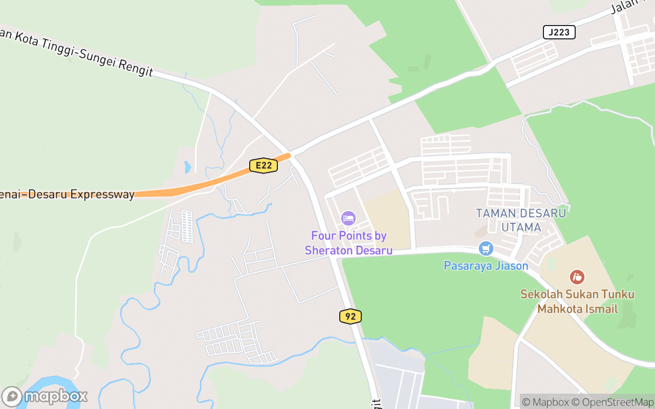 Map showing the location of Comma Bakes