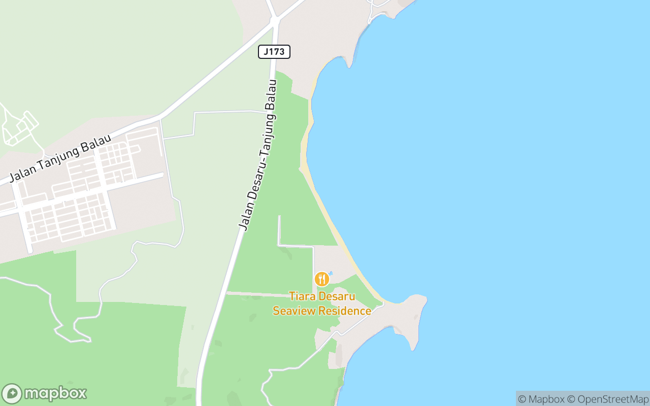 Map showing the location of Wildboar Bay