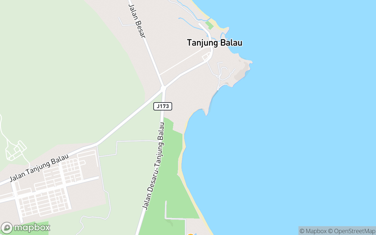 Map showing the location of Desaru Fishing Charter by Ah Long 