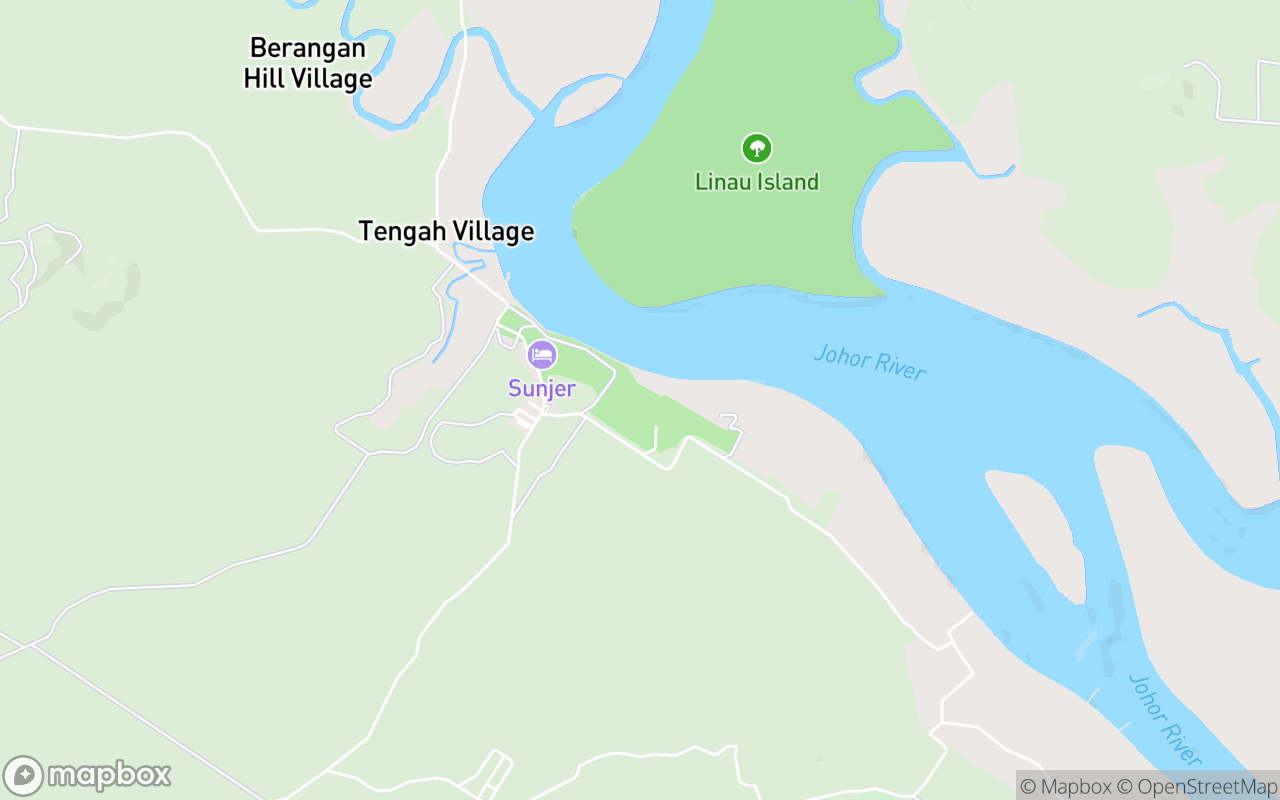 Map showing the location of Nam Heng Country Club