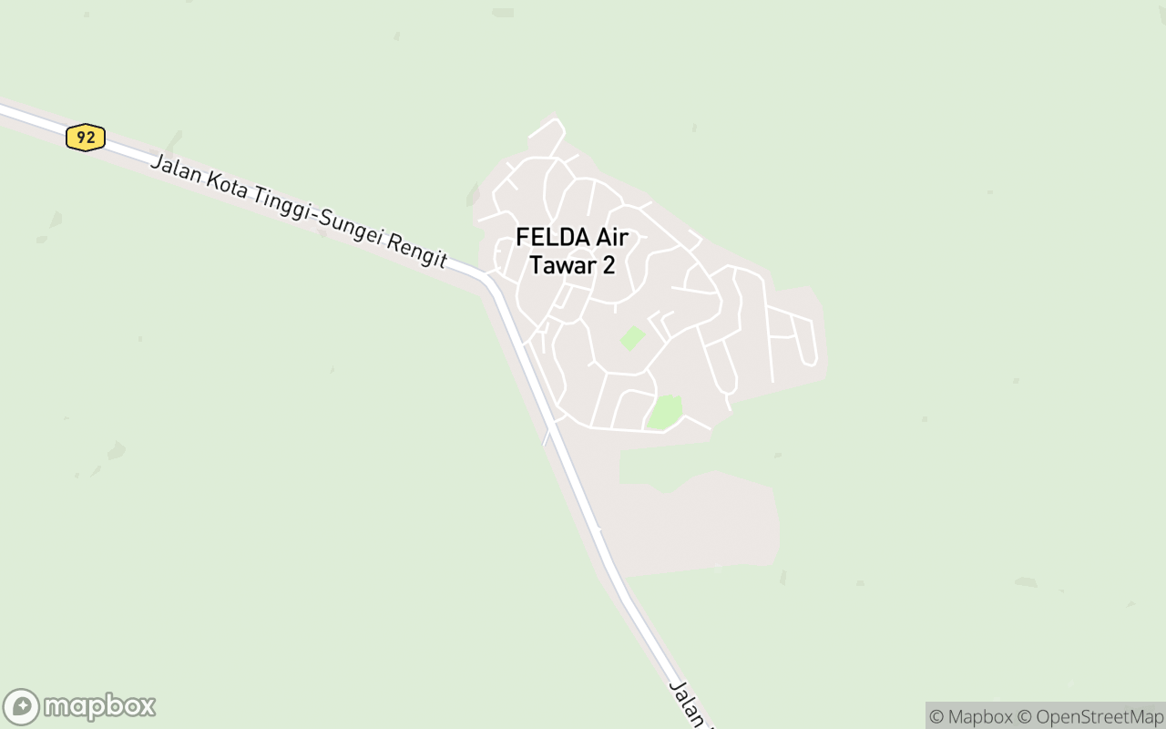 Map showing the location of Atv Park Air Tawar 2