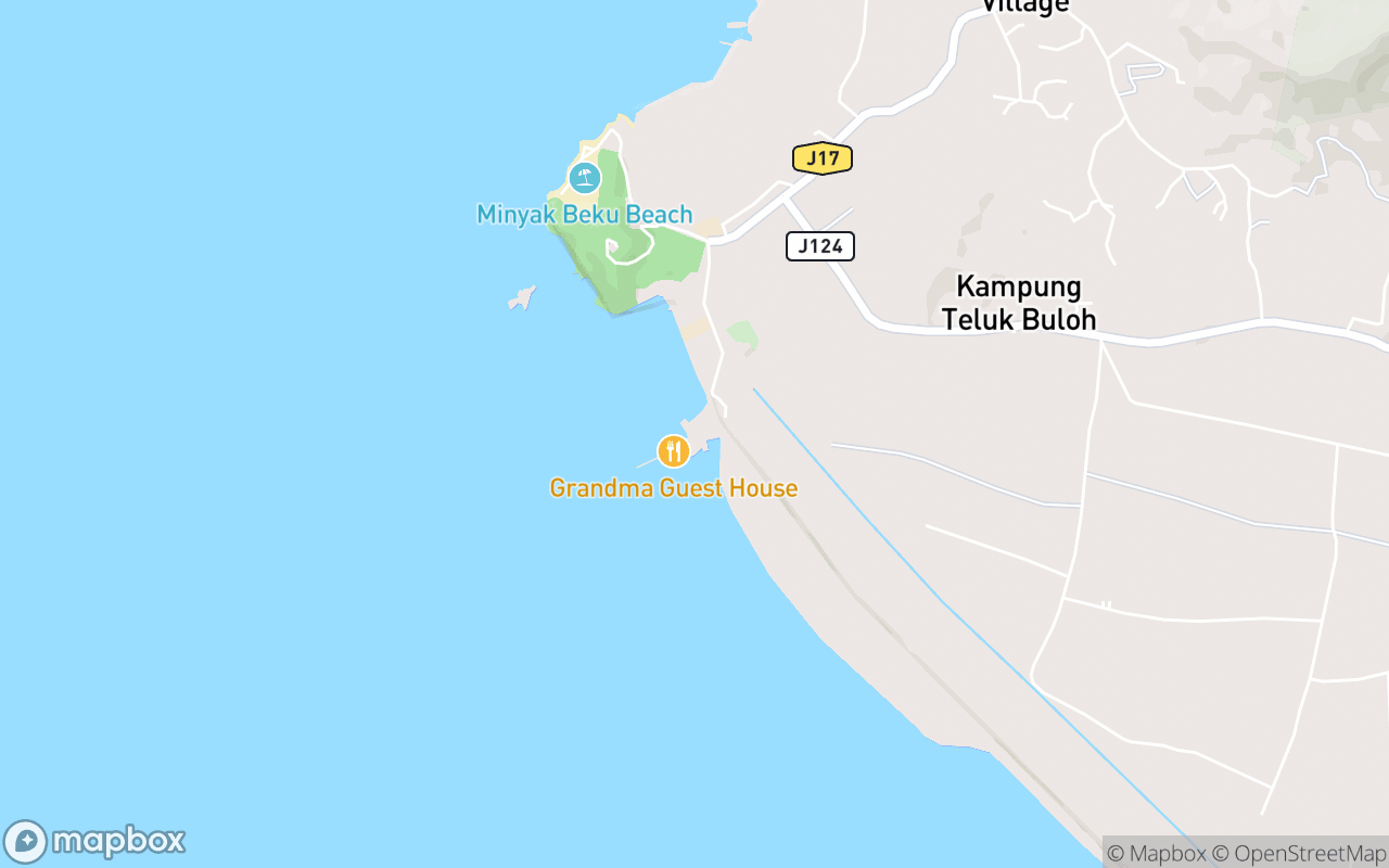 Map showing the location of Chong Long Gong Temple