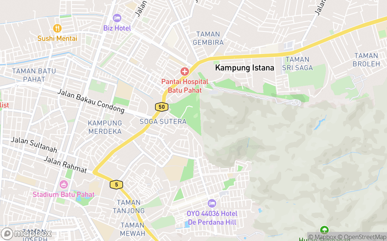Map location