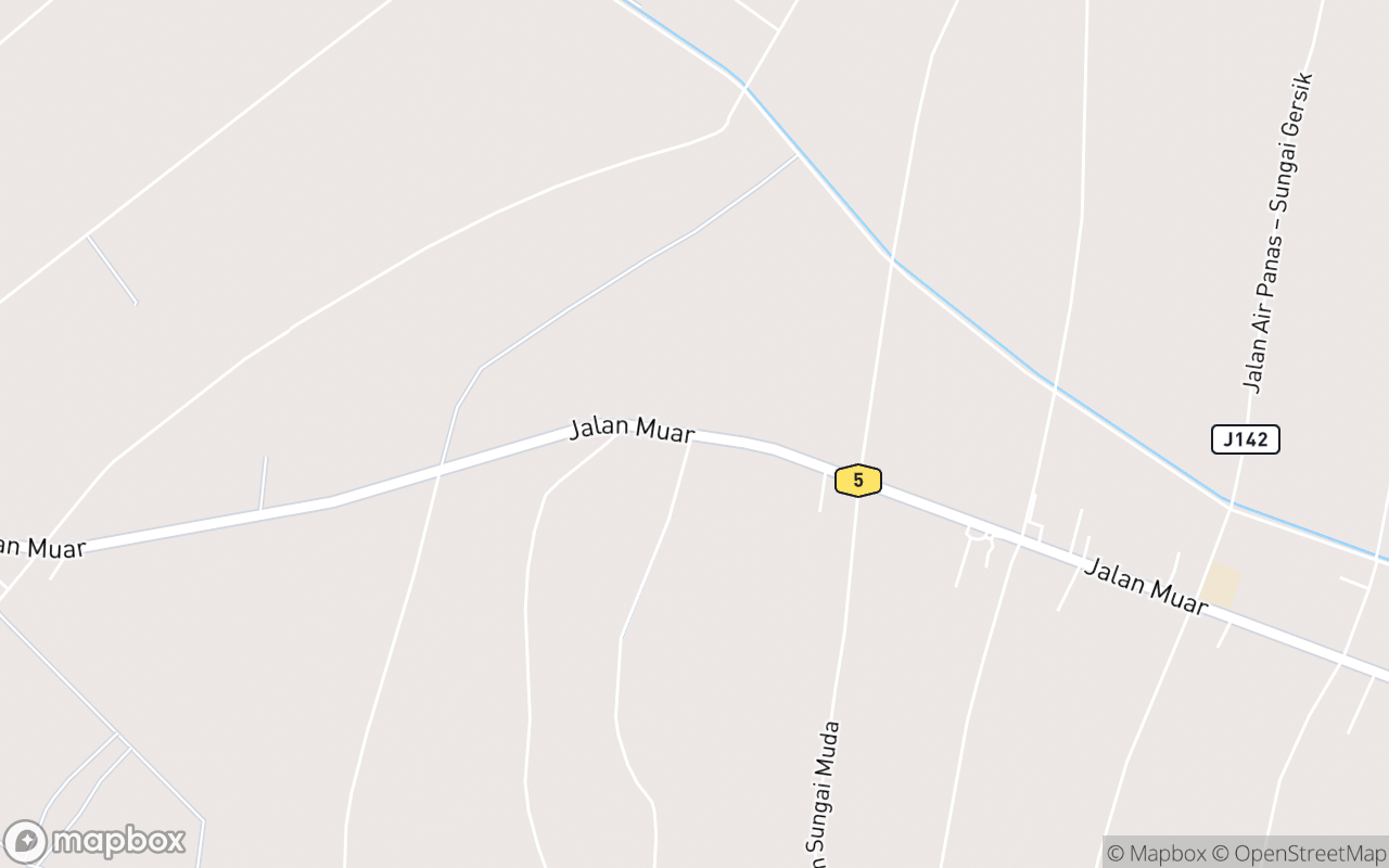 Map showing the location of D'Impian Agro Farm