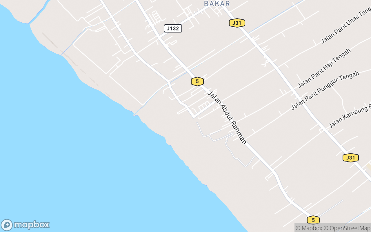 Map showing the location of Nam Thien Temple