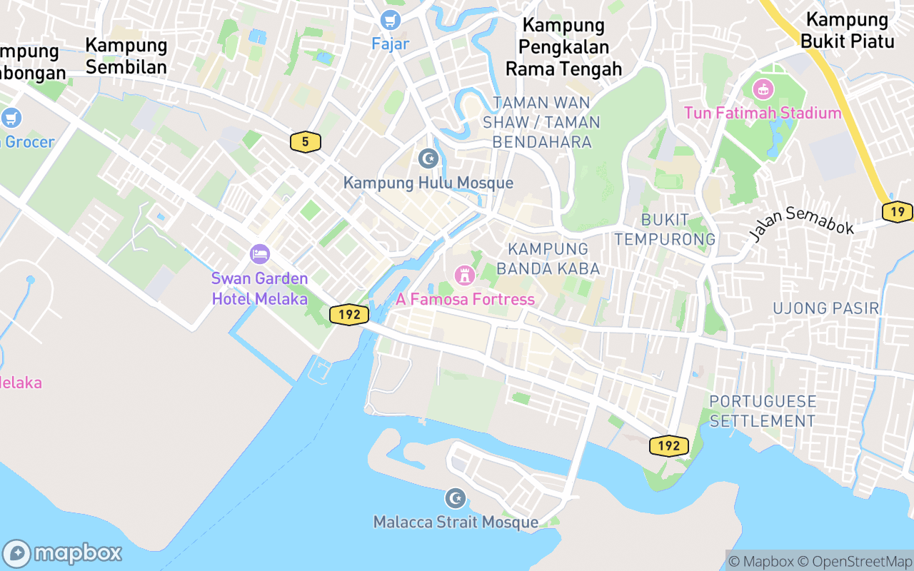 Map showing the location of Kite Museum