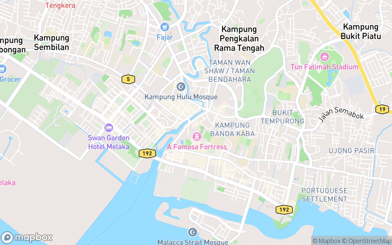 Map location