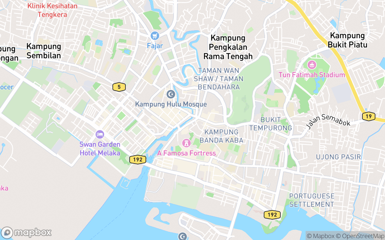 Map location