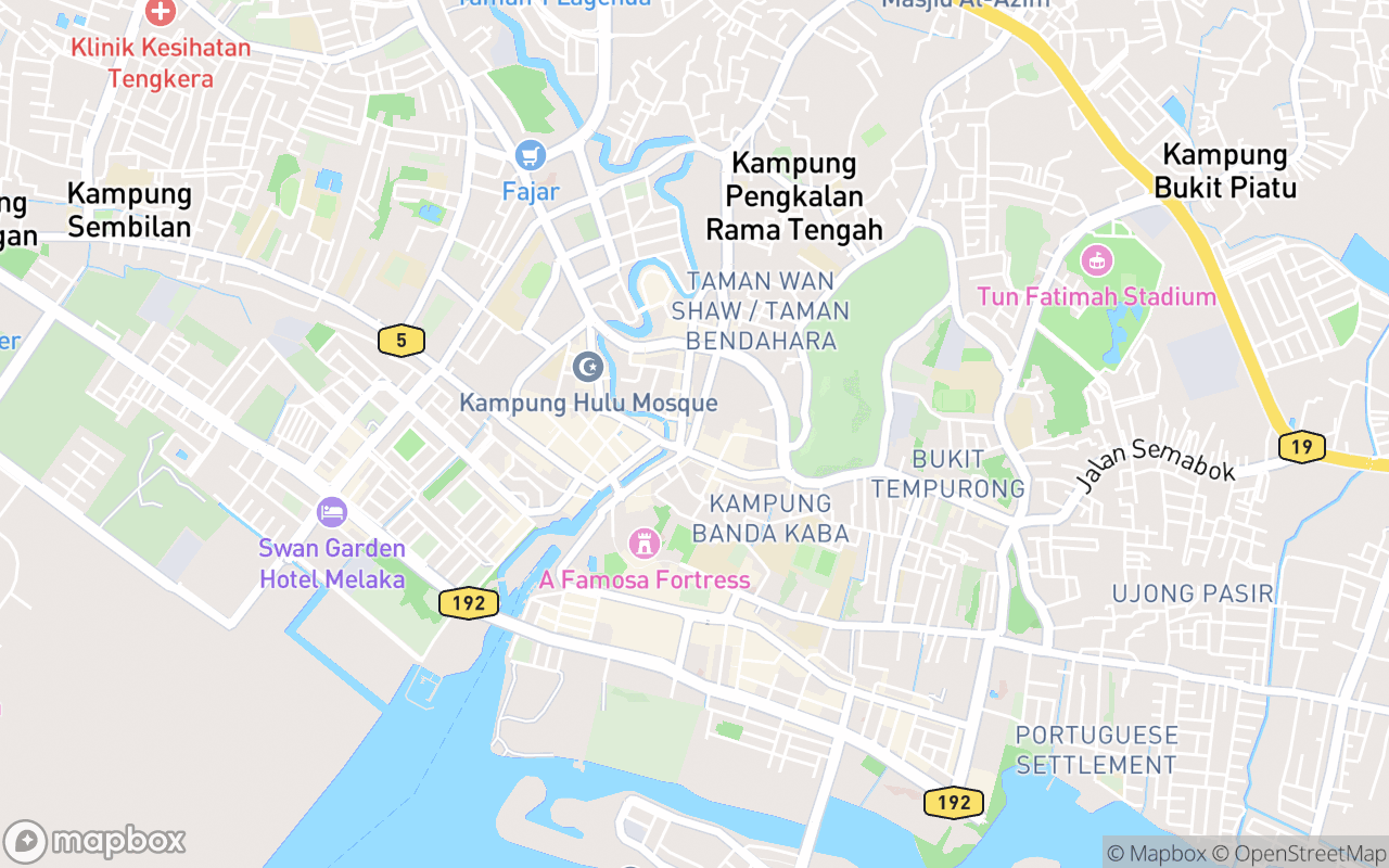 Map location
