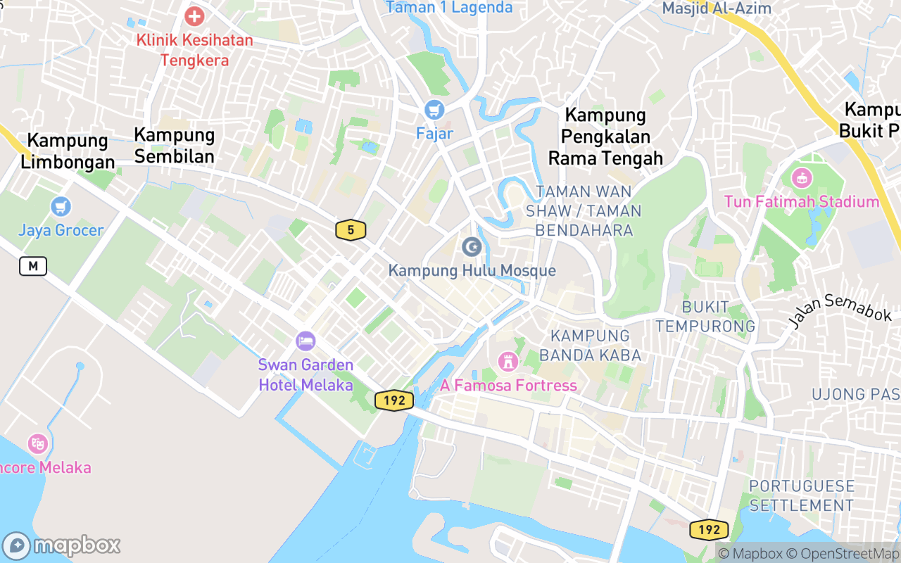 Map location