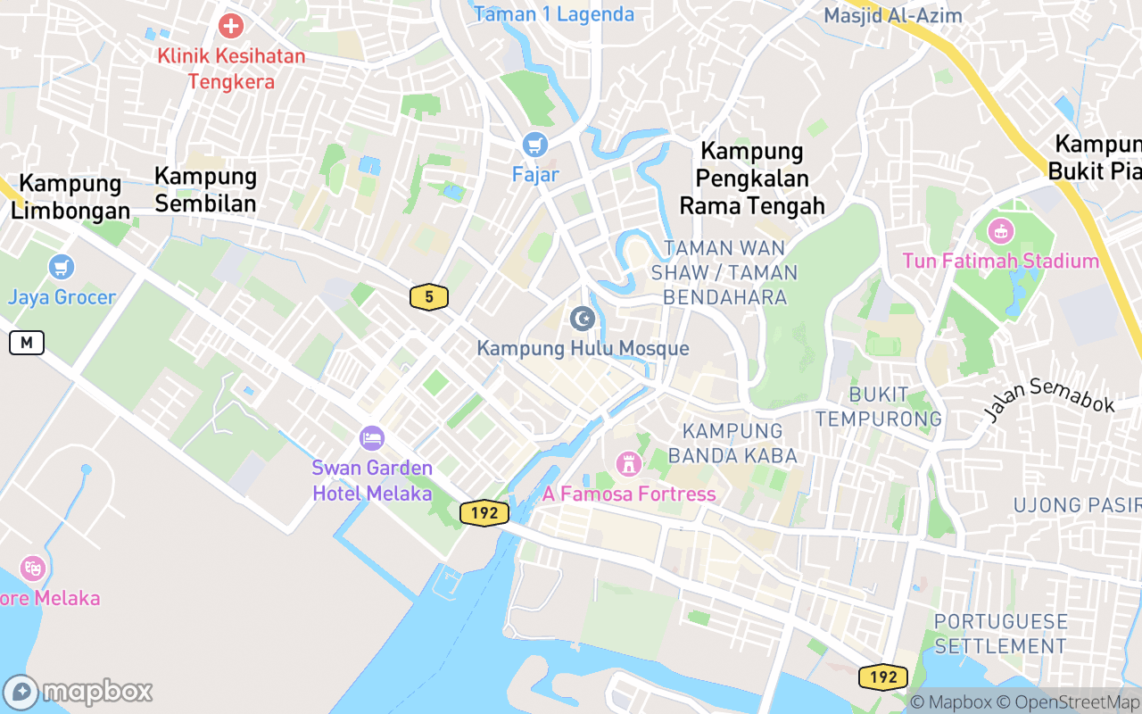Map location