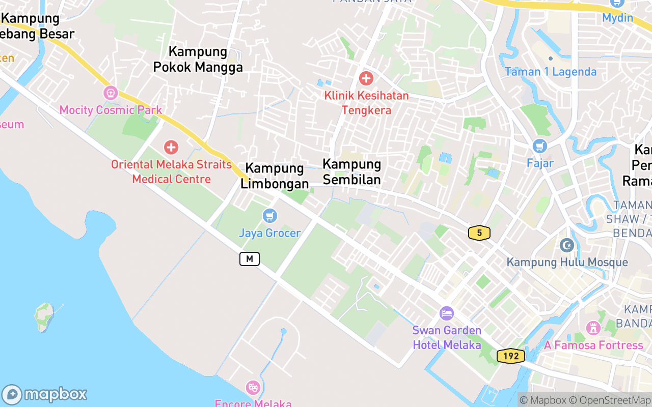 Map location