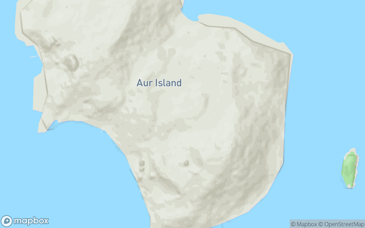 Map showing the location of Pulau Aur