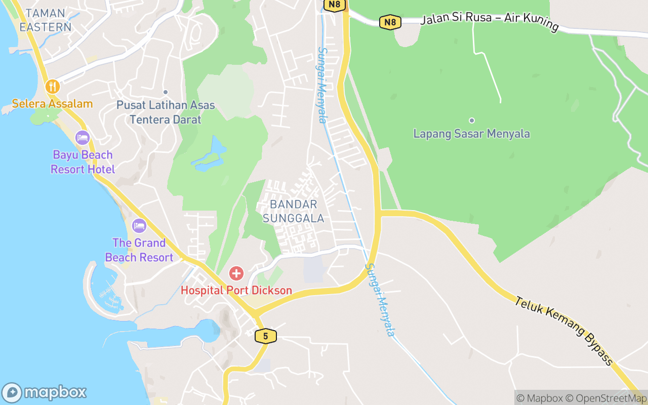 Map location