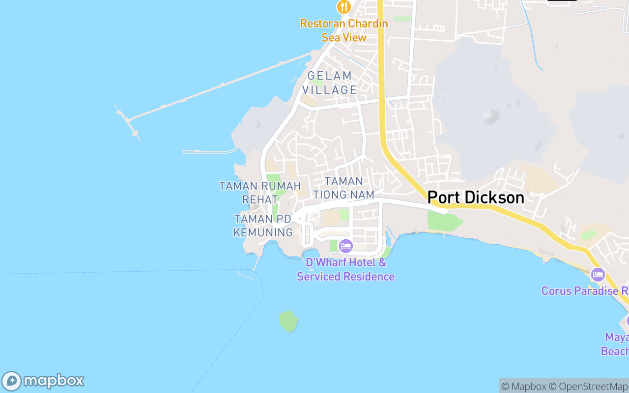 Map showing the location of Sri Maha Mariamman Temple Paripalana Sabai