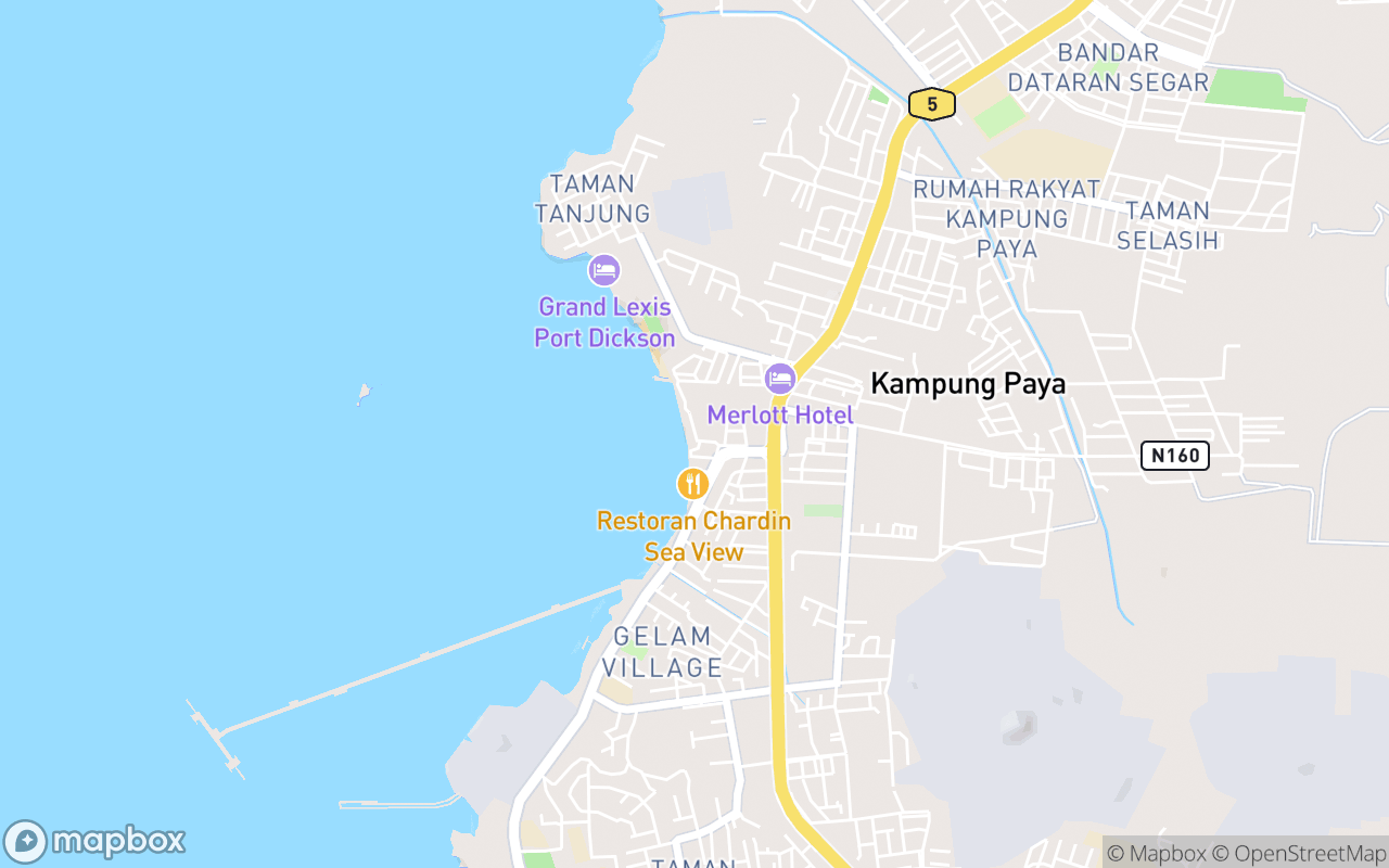 Map location