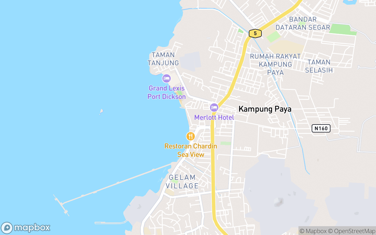 Map location