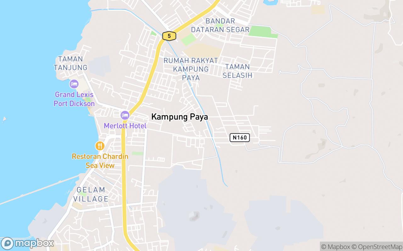 Map location