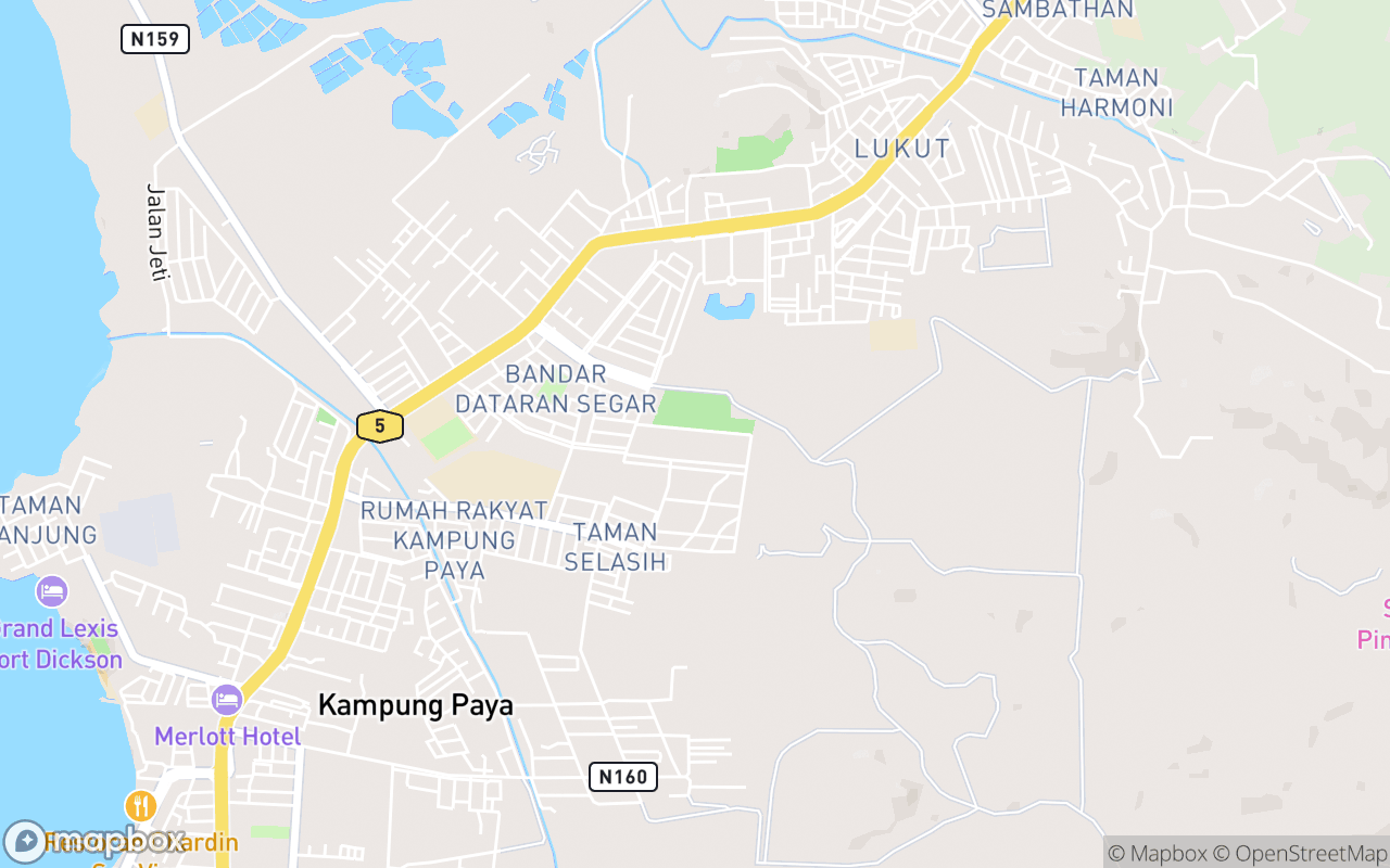 Map location