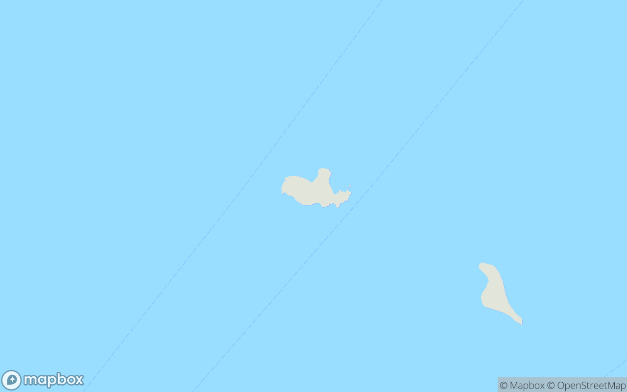 Map showing the location of Harimau Island