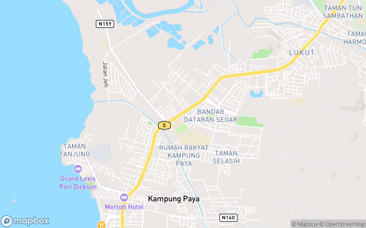 Map showing the location of Sree Durgai Ambal Temple