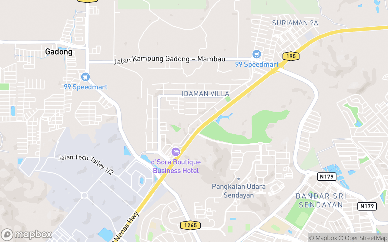 Map location