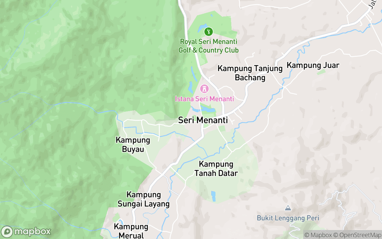 Map showing the location of Seri Menanti Royal Museum