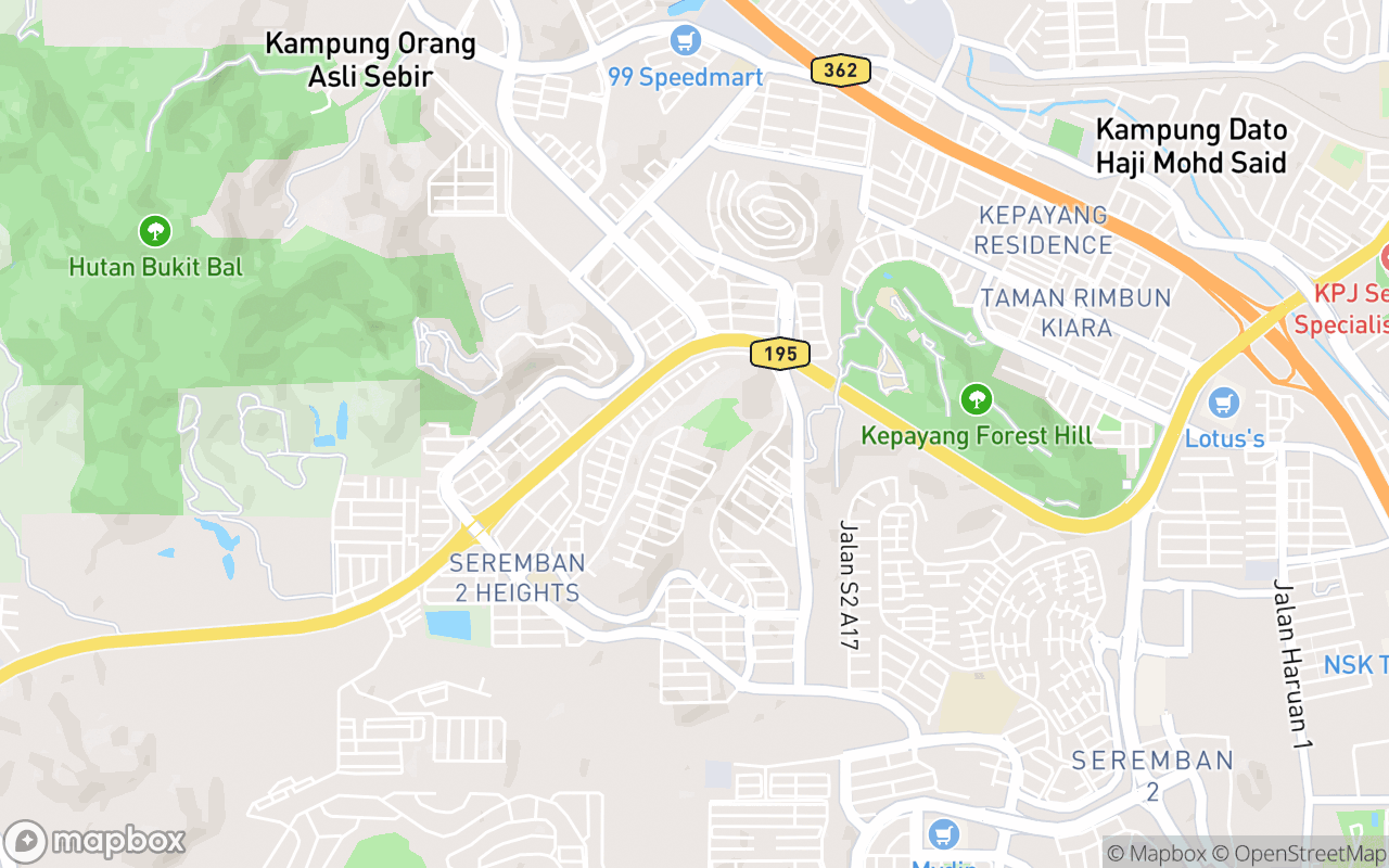Map location