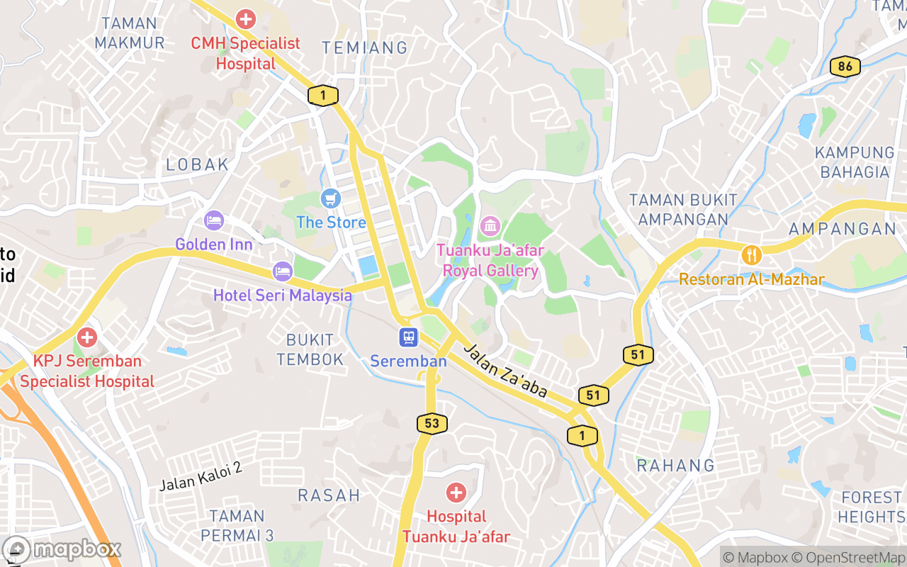 Map location