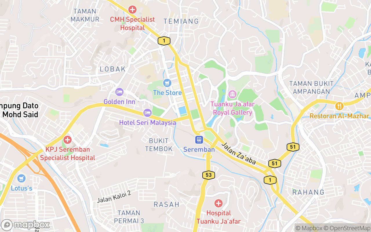 Map location