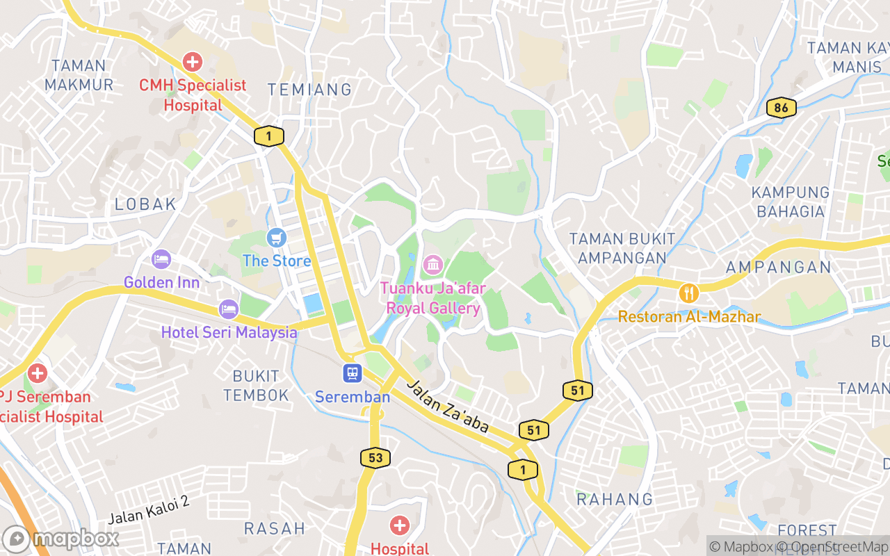 Map location