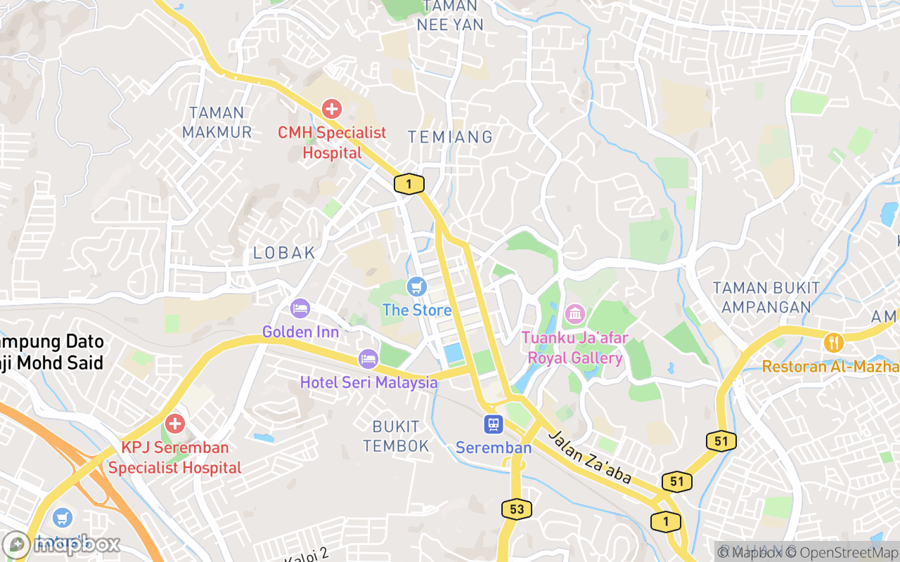 Map location