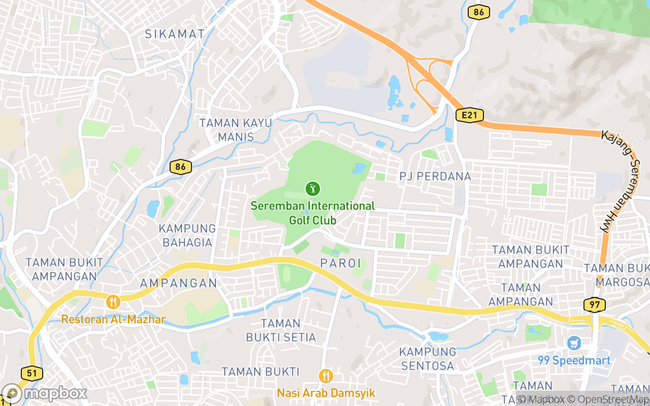 Map location