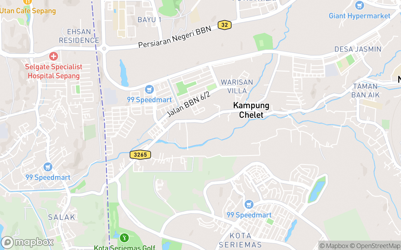 Map location