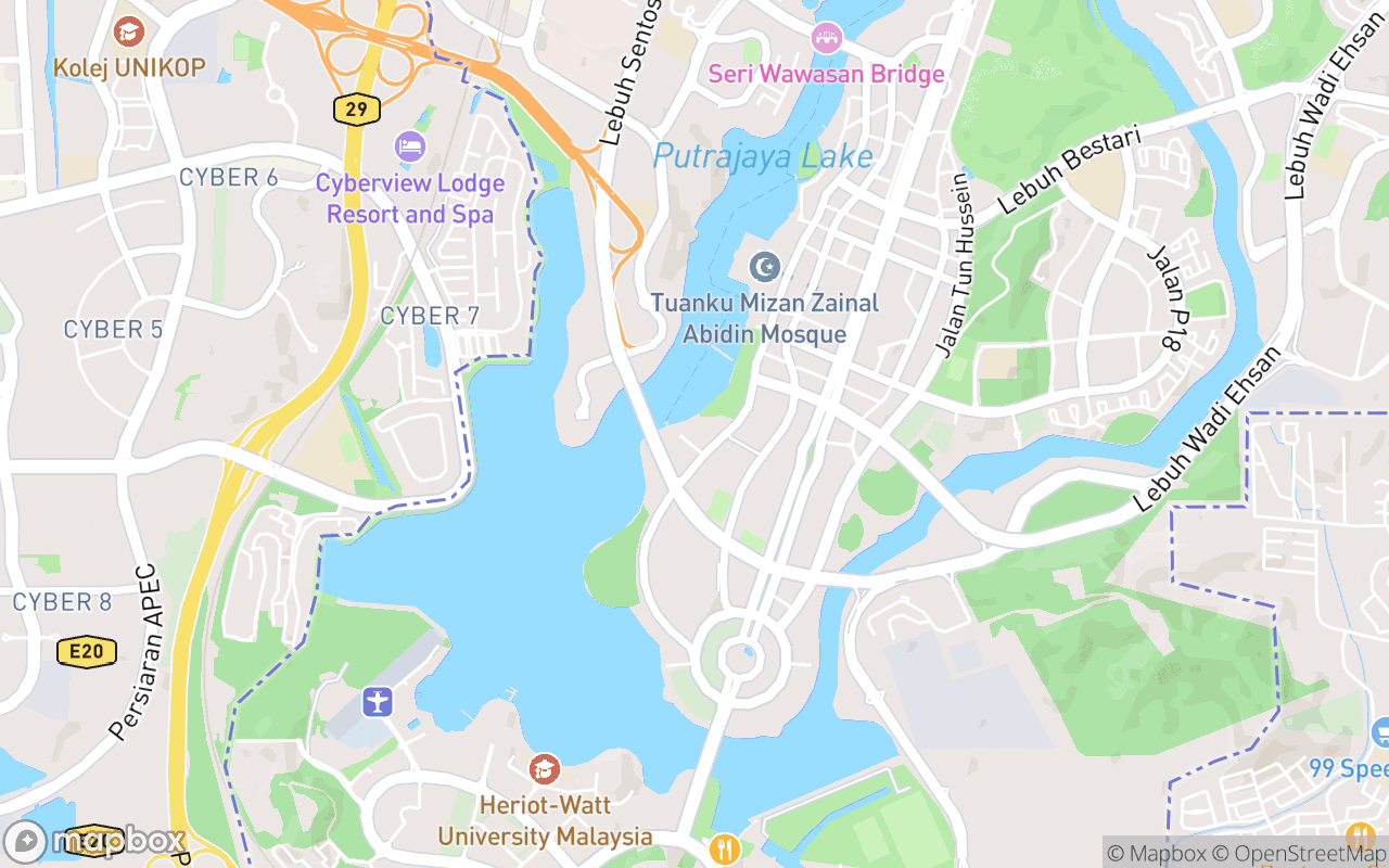 Map location