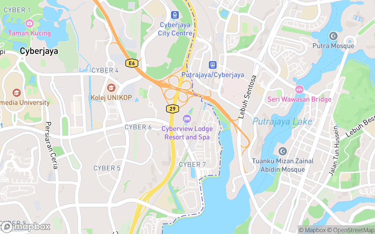 Map location