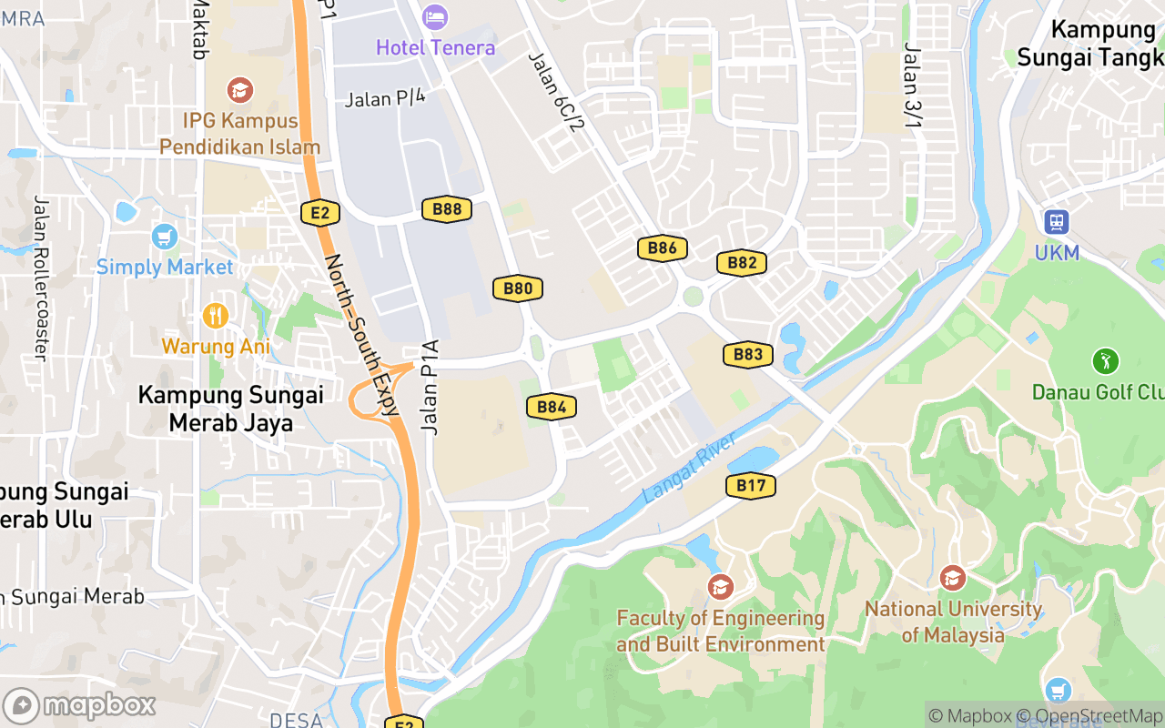Map location