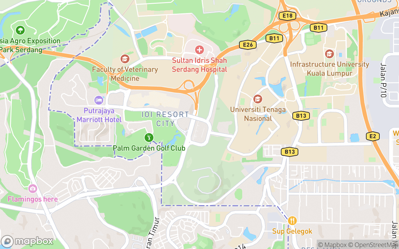 Map location