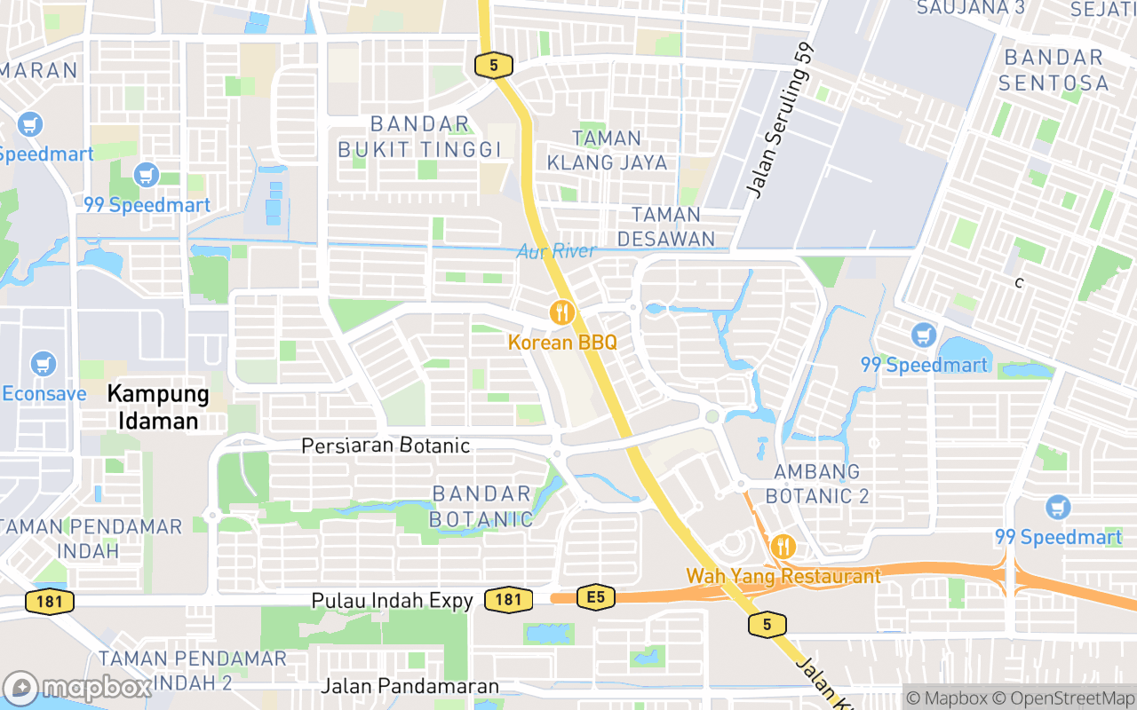 Map location