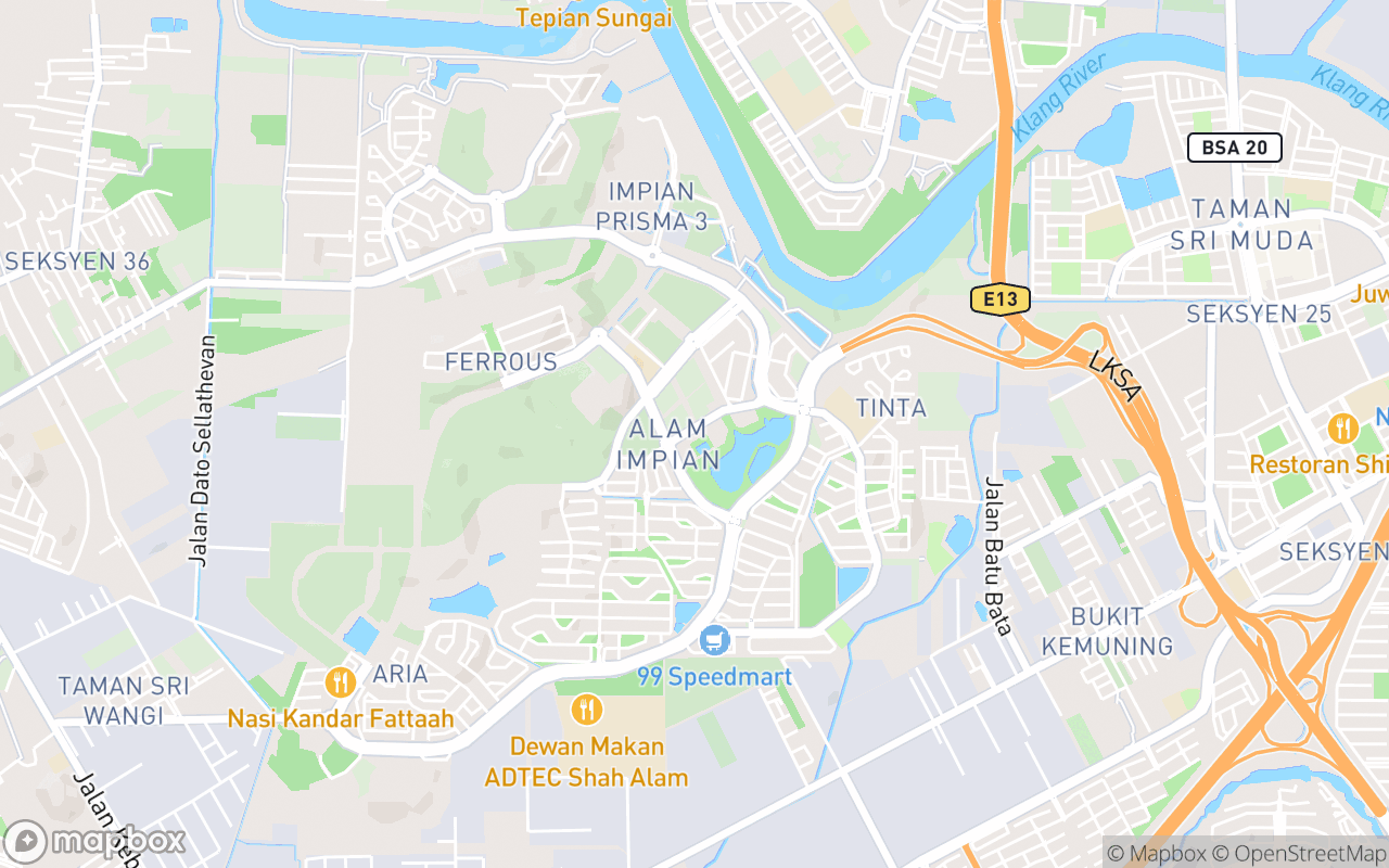 Map location