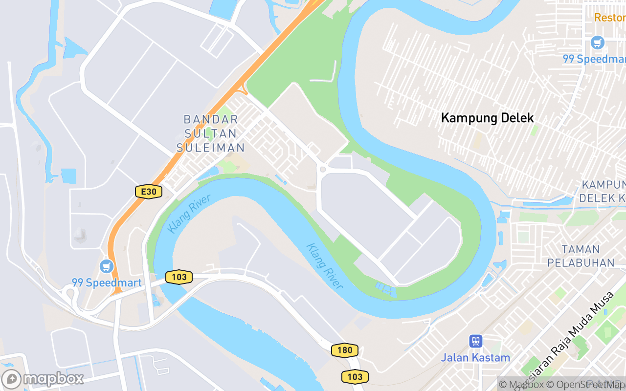 Map showing the location of Laman Lestari Shah Alam (SDG Centre and SATIC)
