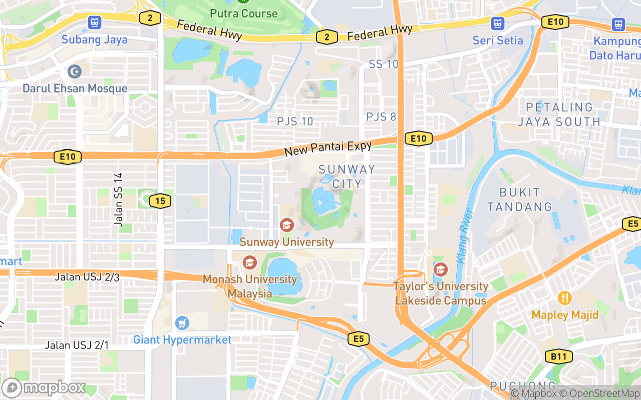 Map location
