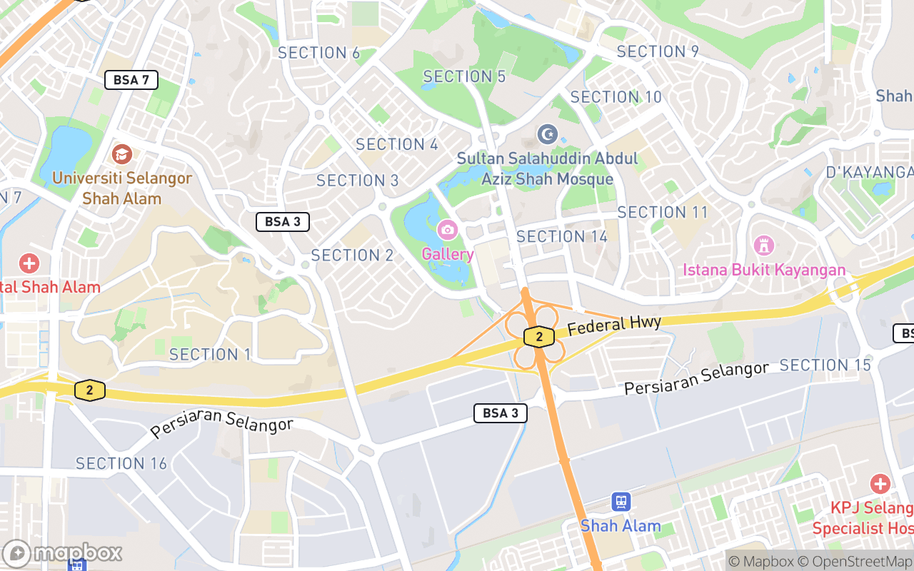 Map location