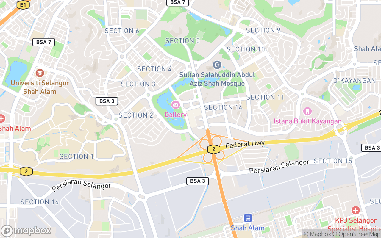 Map location