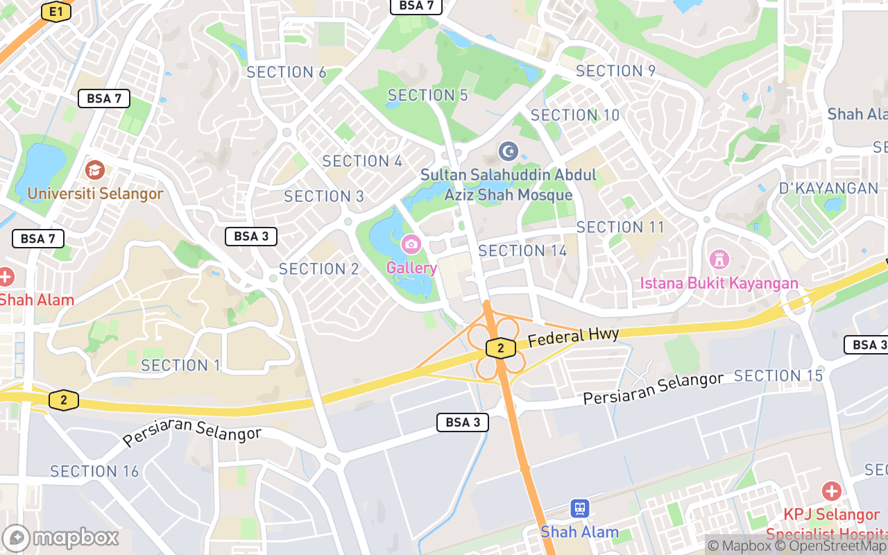 Map location
