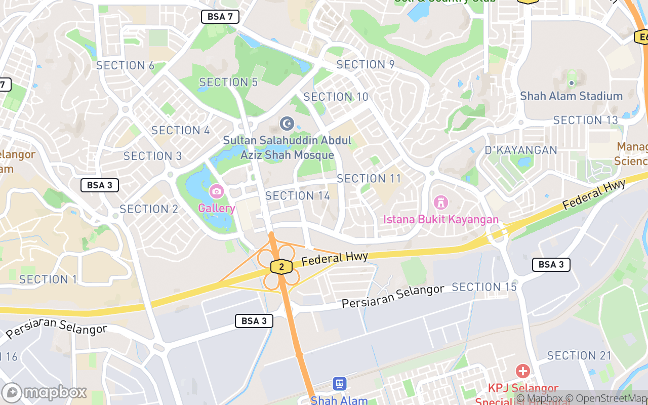 Map location
